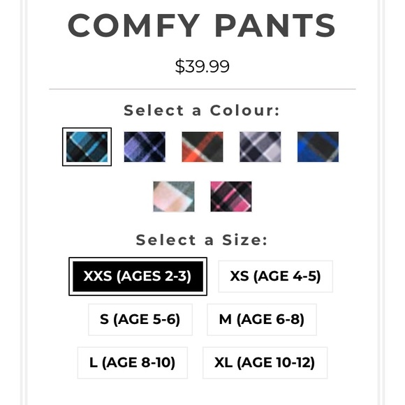 Kids Muskoka Bearwear flannel cabin pants - Picture 4 of 4